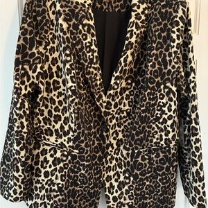 Vince Camuto Animal Print Blazer